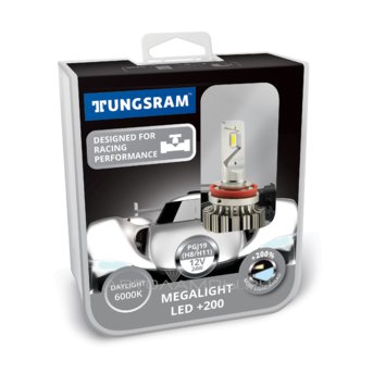 Tungsram H11 6000K Megalight LED +200%